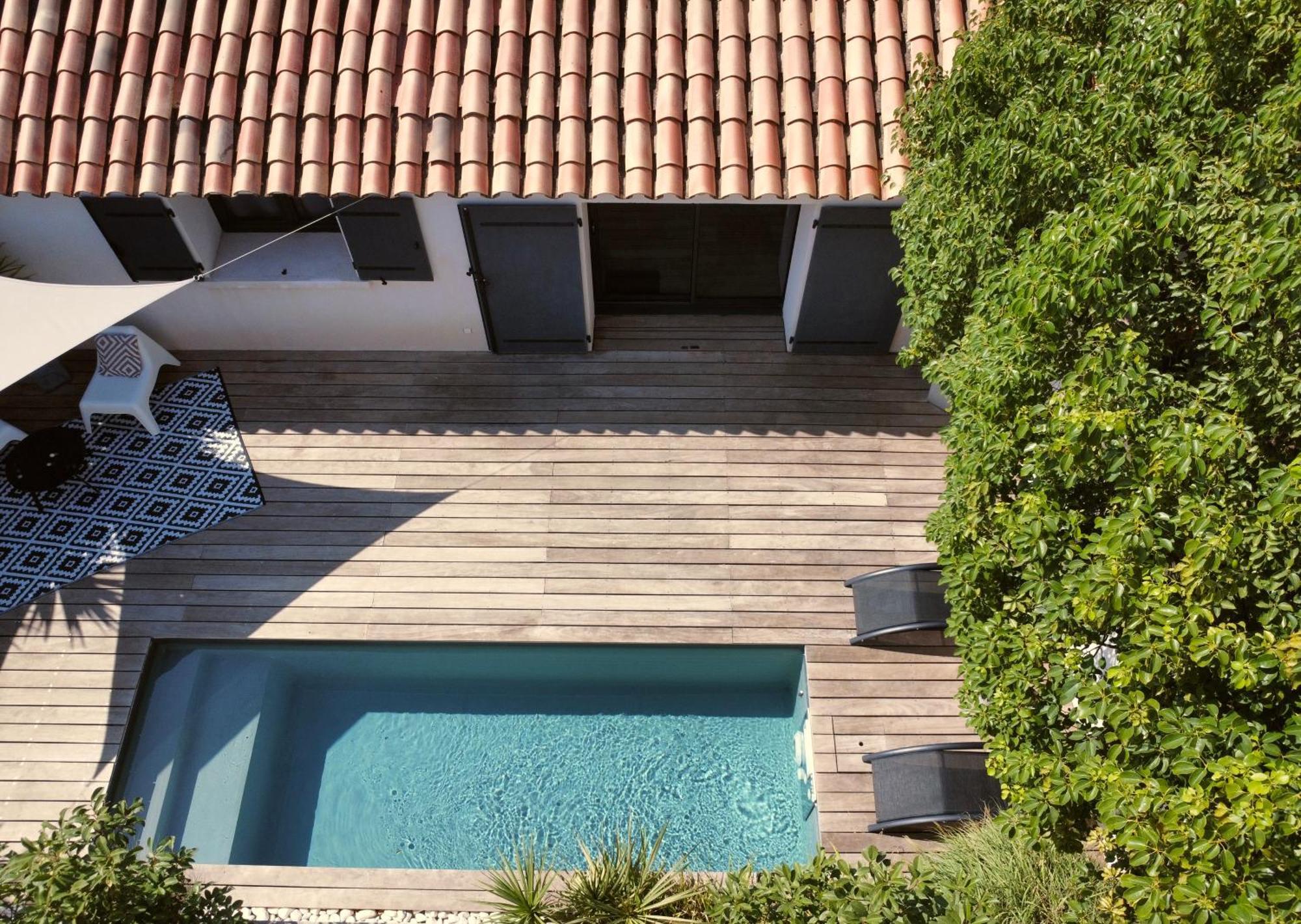Maison Contemporaine Avec Piscine Privee Chauffee, Entre Plages Et Provence, Borne 11 Kw Istres Zewnętrze zdjęcie