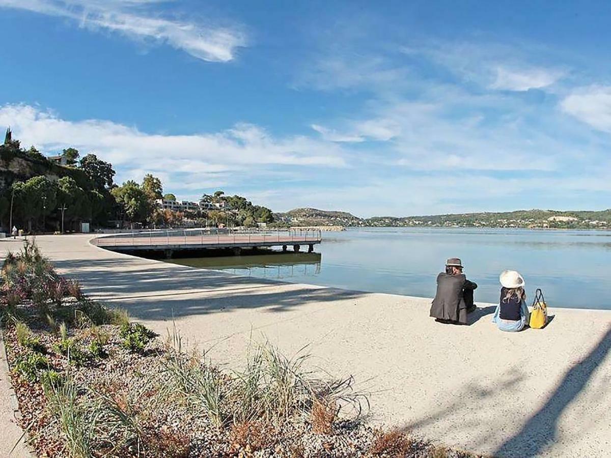 Maison Contemporaine Avec Piscine Privee Chauffee, Entre Plages Et Provence, Borne 11 Kw Istres Zewnętrze zdjęcie