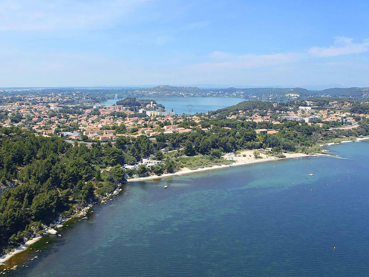 Maison Contemporaine Avec Piscine Privee Chauffee, Entre Plages Et Provence, Borne 11 Kw Istres Zewnętrze zdjęcie